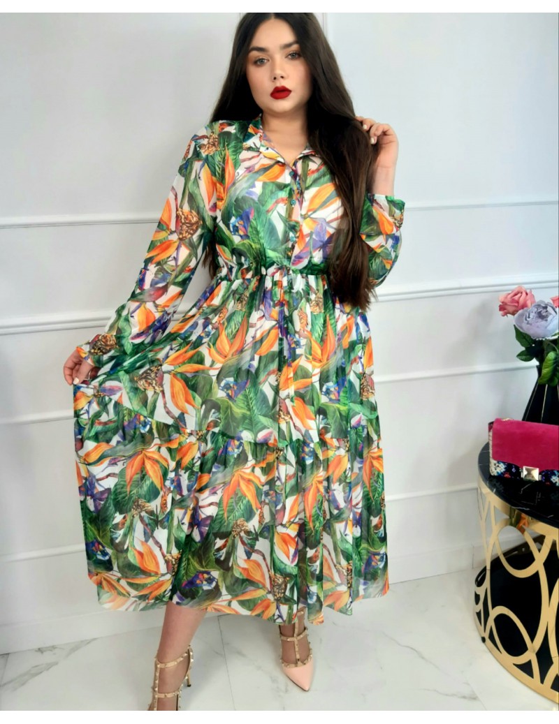 1/SUKIENKA midi w print...